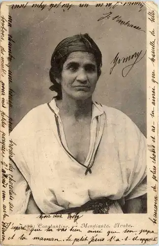 Constantine, Mendiantes Arabe -363350