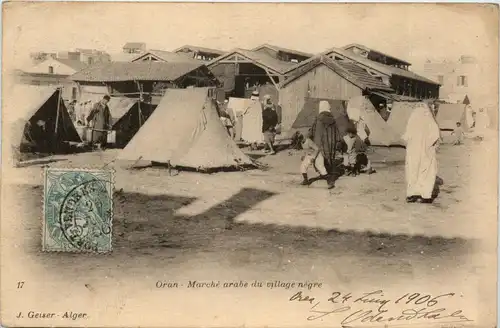 Oran, Marche arabe du village negre -363390