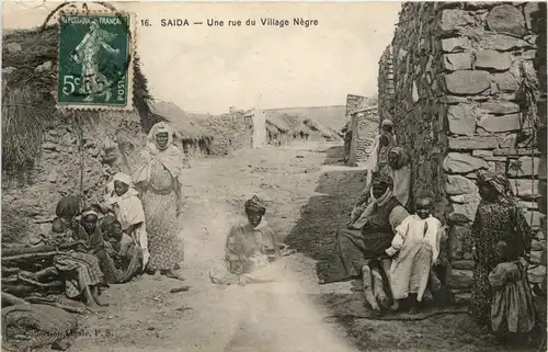 Saida, Une rue du Village negre -363570