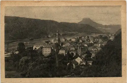 Bad Schandau, mit dem Elbtal und Lilienstein -379980