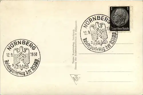 Nürnberg - Stempel Reichsparteitag 1938 -96606