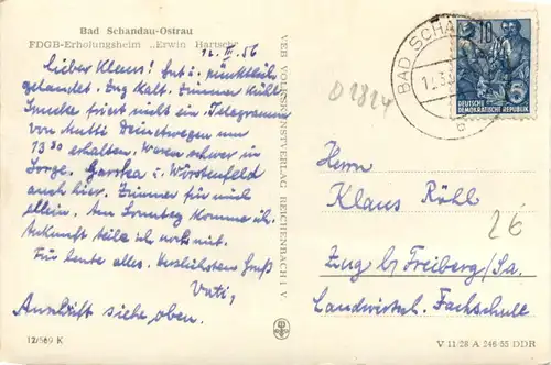 Bad Schandau-Ostrau, FDGB-Erholungsheim Erwin Hartsch -381130