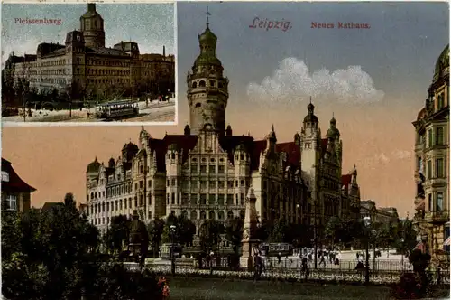 Leipzig, Neues Rathaus -380136