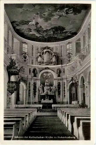 Inneres der Kath. Kirche zu Hubertusburg -378378