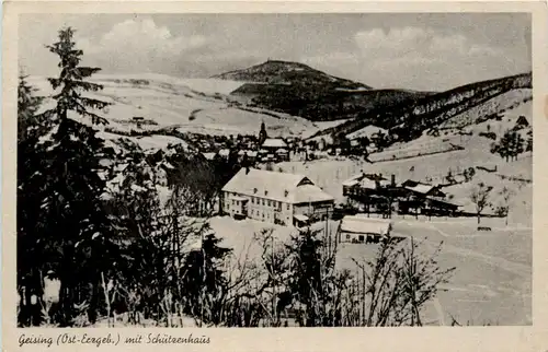 Geising i. Erzgeb., mit Schützenhaus -379882