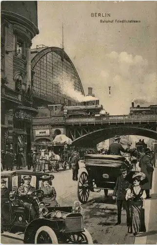 Berlin, Bahnhof, Friedrichstrasse -378438