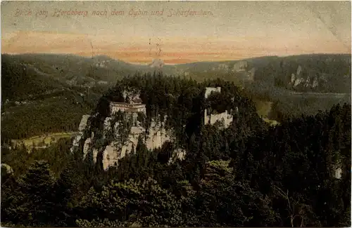 Oybin, Blick vom Pferdeberg -367934