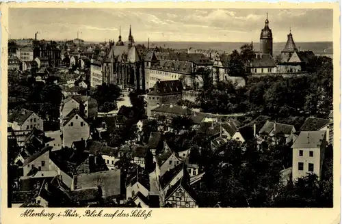 Altenburg, Blick auf das Schloss -380224