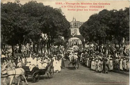 Konakry - Voyage du Ministre des Colonies -444062