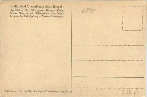 Oberschlema i. Erzgeb., Radiumbad -380706