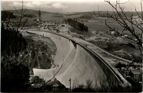 Talsperre Pöhl, Hauptstaumauer -380786