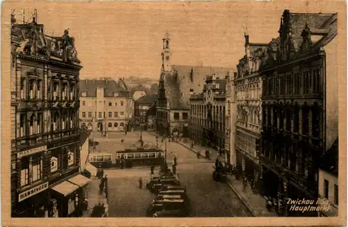 Zwickau, Hauptmarkt -378638