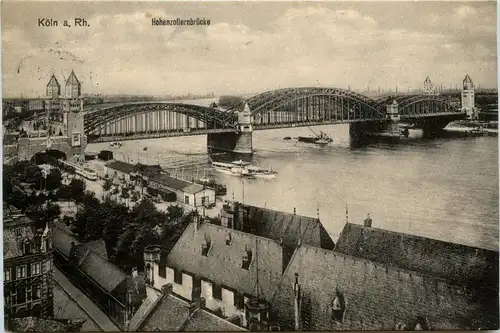 Köln, Hohenzollernbrücke -368094