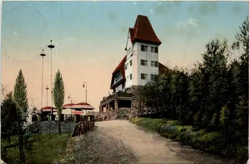 Hohenstein-Ernstthal, Berggasthof zur Bismarckhöhe -380524