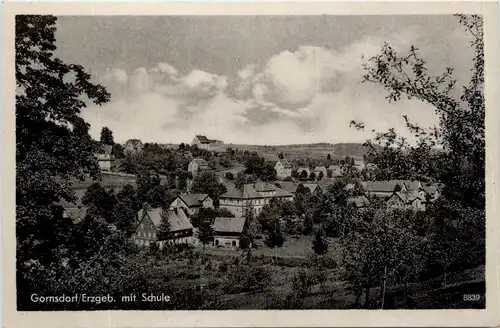 Gornsdorf/Erzgeb., mit Schule -380544