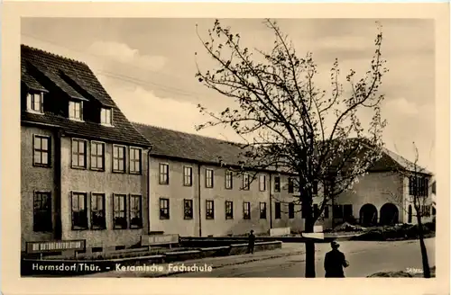 Hermsdorf, Keramische Fachschule -379078