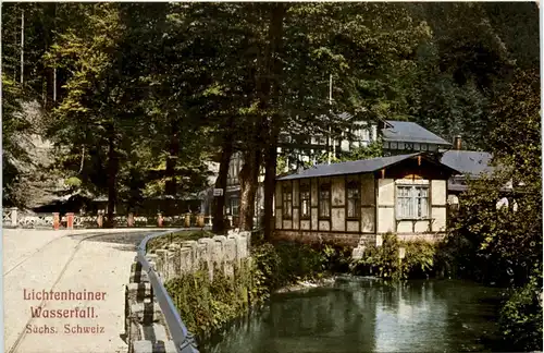 Lichtenhainer Wasserfall - Kirnitzschtal -381226