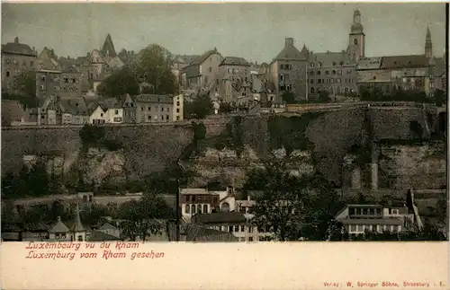Luxembourg vu du Rham -444822
