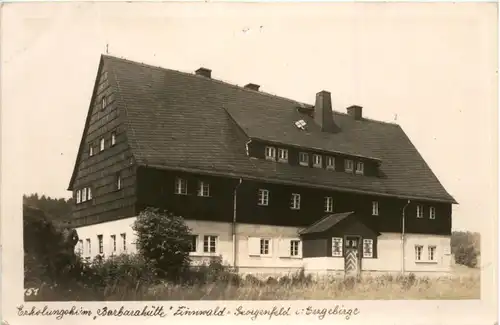 Zinnwald-Georgenfeld im Erzgeb., Erholungsheim Barbarahütte -380884