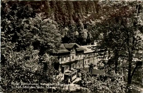 Lichtenhainer Wasserfall - Kirnitzschtal -381220