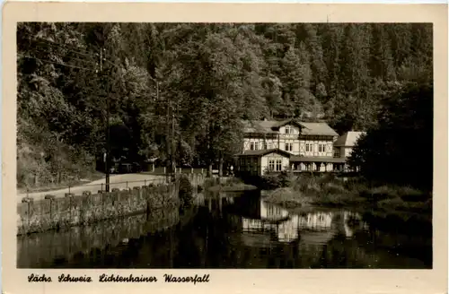 Lichtenhainer Wasserfall - Kirnitzschtal, -381240