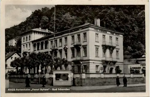 Bad Schandau, FDGB-Ferienheim Pawel Bykow -381136