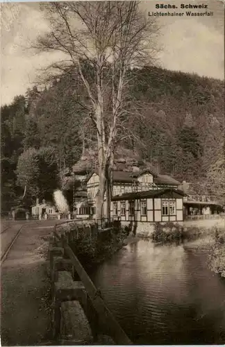 Lichtenhainer Wasserfall - Kirnitzschtal -381216