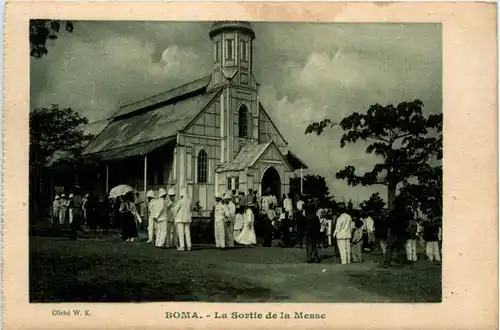Boma - La Sortie de la Messe -445062