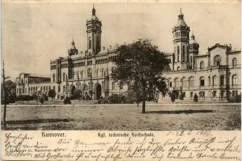 Hannover, Kgl. technische Hochschule -368994