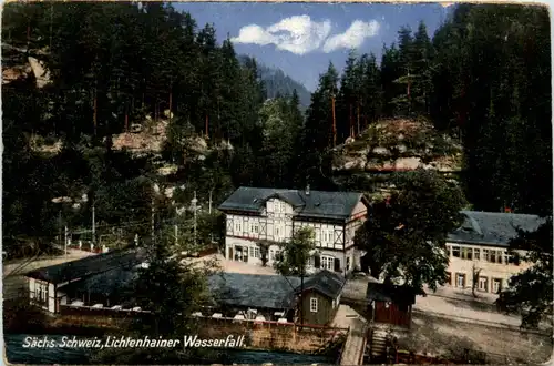 Lichtenhainer Wasserfall - Kirnitzschtal -381224