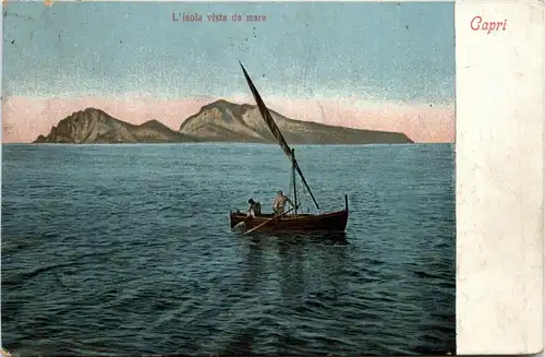 Capri - L Isola vista da mare -445262