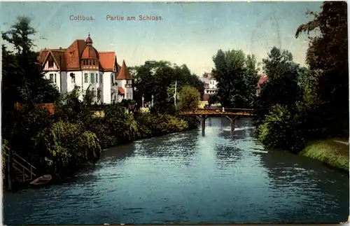 Cottbus, Partie am Schloss -381516