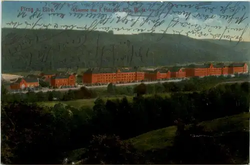 Pirna a. Elbe, Kaserne de 5 Feld.Reg. -381062