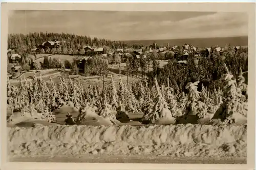 Blick auf Oberhof, Kurort der Werktätigen -382050