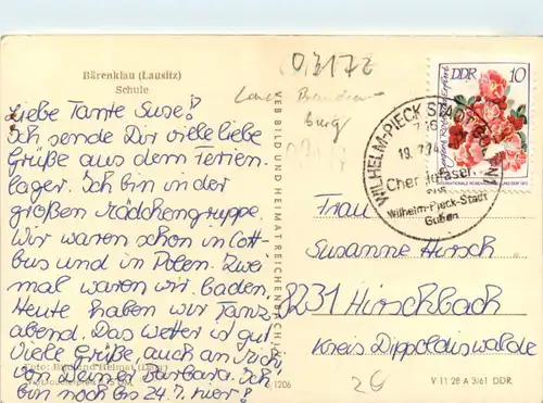 Bärenklau Lausitz, Schule -381502