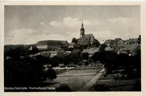 Wechselburg Mulde, kinder-heilstätte -380578