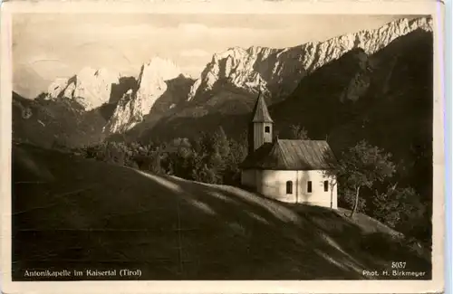 Antonikapelle im kaisertal -370154