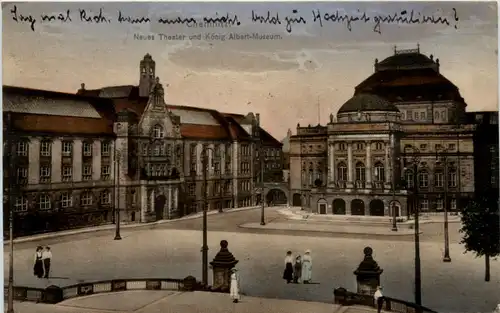 Chemnitz, Neues Theater und König-Albert-Museum -383674