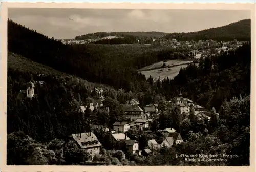 Kipsdorf i. Erzgeb., Blick auf Bärenfels -382620