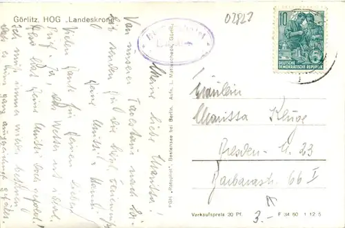 Görlitz, Berg-Gaststätte auf der landeskrone -382720