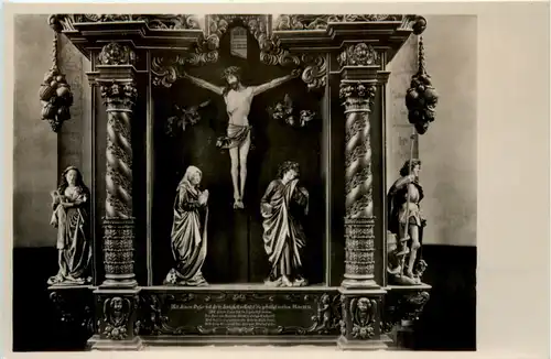 Nördlingen, St. Georgskirche - Altar -382326