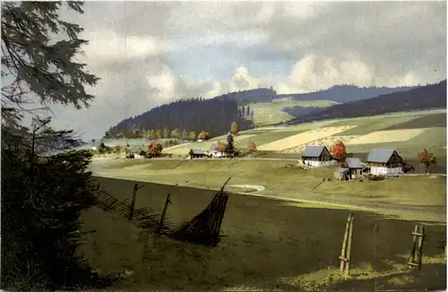 Kurort Rehefeld im Erzgeb., vom Kreuzweg gesehen -382486