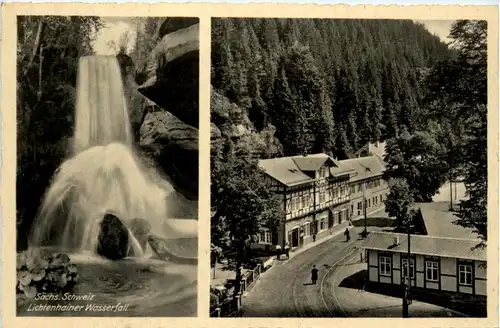 Lichtenhainer Wasserfall - Kirnitzschtal -381218