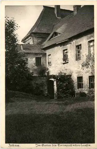 Zittau, im Garten des Dornspachschen Hauses -384154