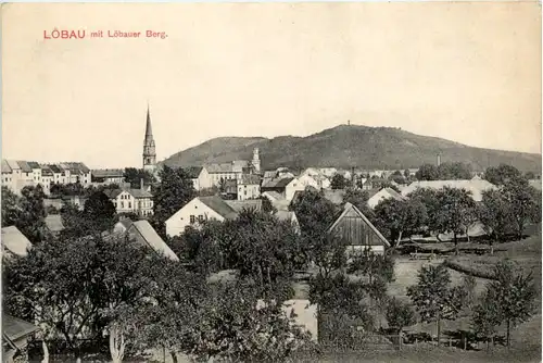 Löbau mit Löbauer Berg -382908