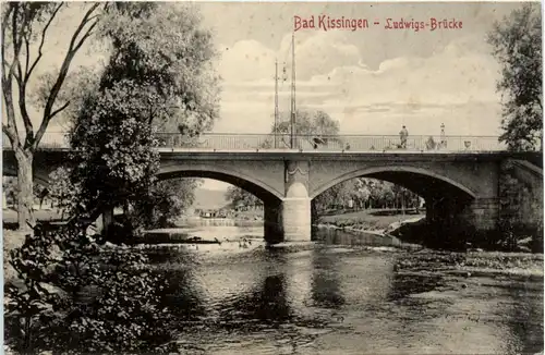 Bad Kissingen, Ludwigs-Brücke -370974