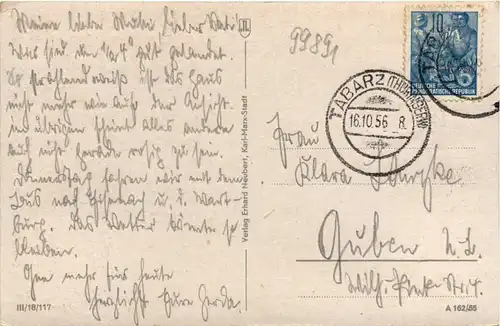 Tabarz, FDGB-Ferienheim Einheit -384274