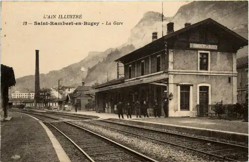 Saint Rambert en Bugey - La Gare -447060