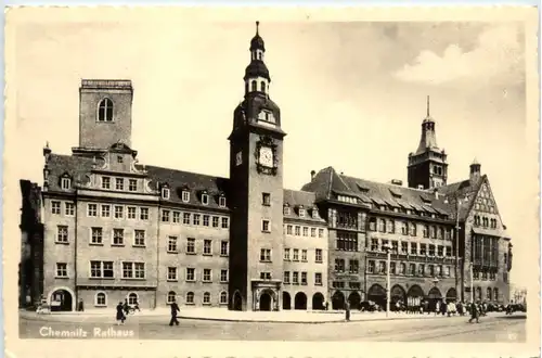 Chemnitz, Rathaus -383610