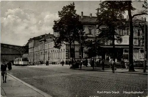 Karl Marx Stadt, hauptbahnhof -384354